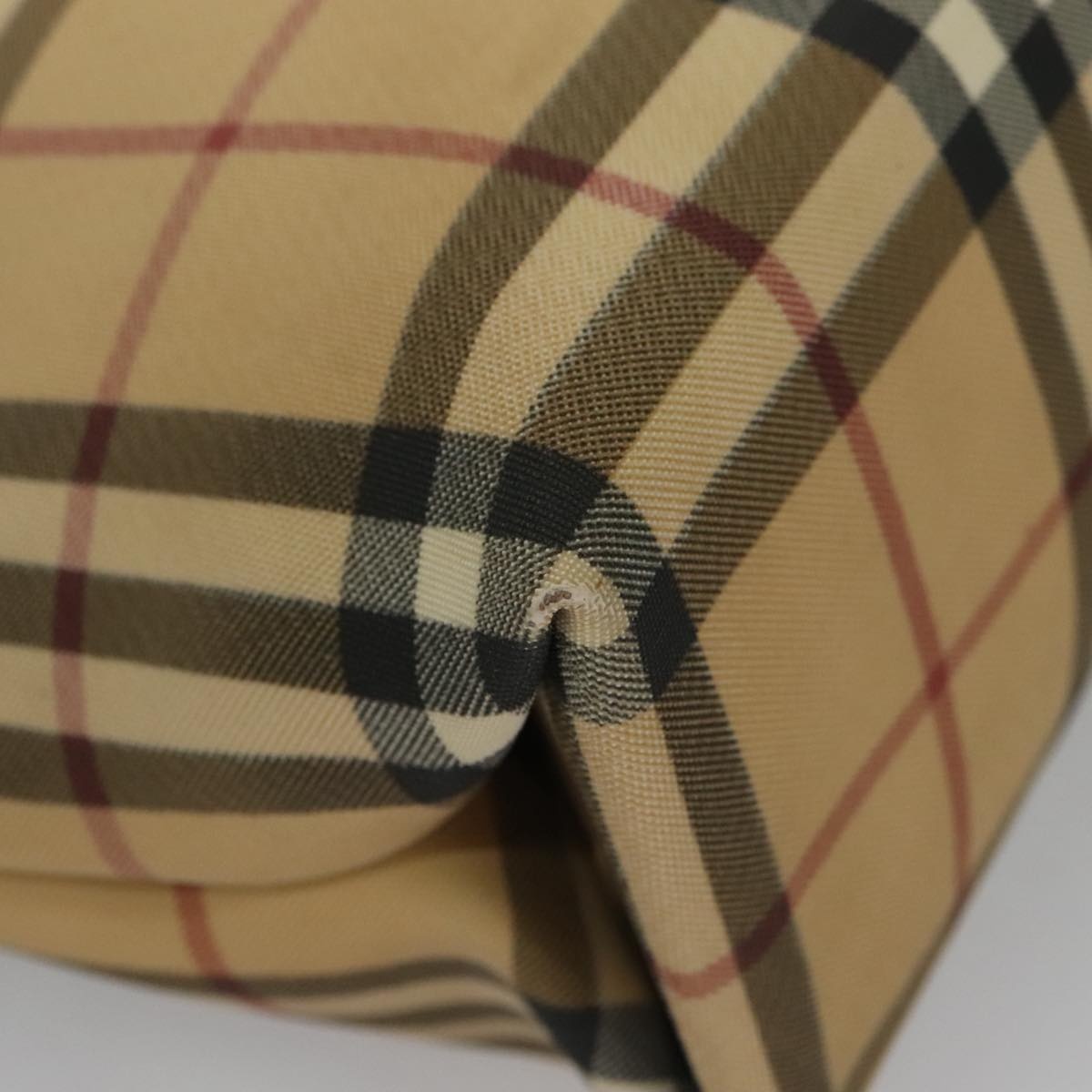 Burberry Nova Check Tote Bag Pvc Beige - 15