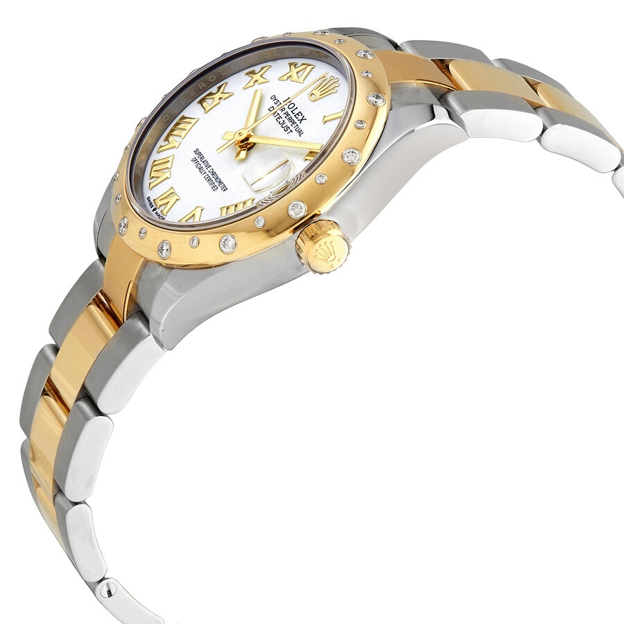 Rolex Datejust 31 Automatic White Dial Ladies Steel and 18kt Yellow Gold Oyster Watch 278343WRO - 2