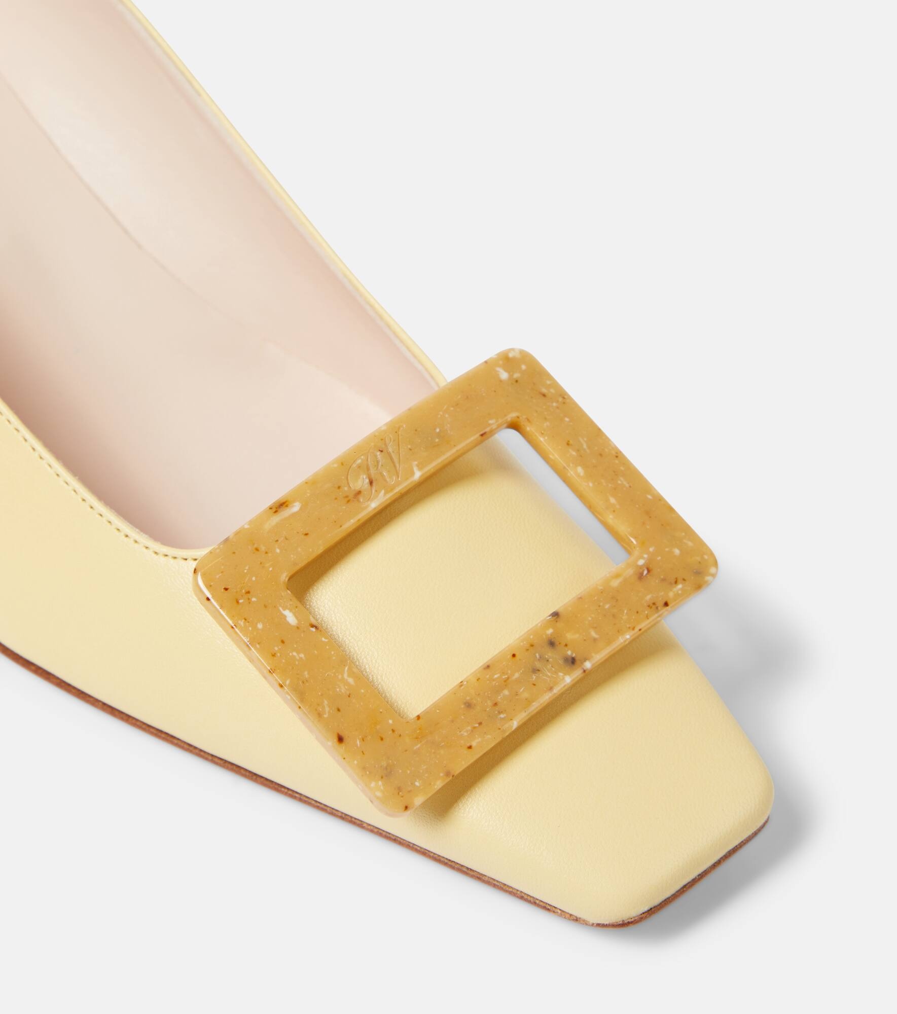 Belle Vivier 45 leather pumps - 6