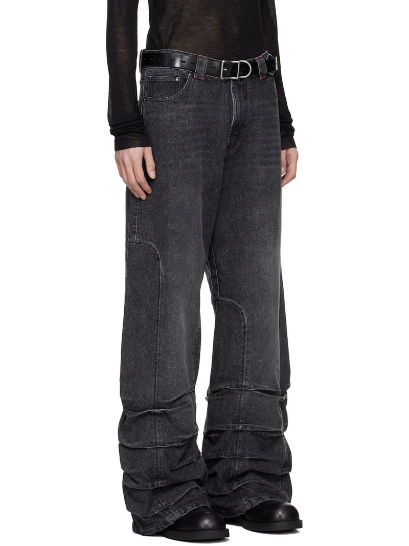 Black Smock Detailed Jeans 2