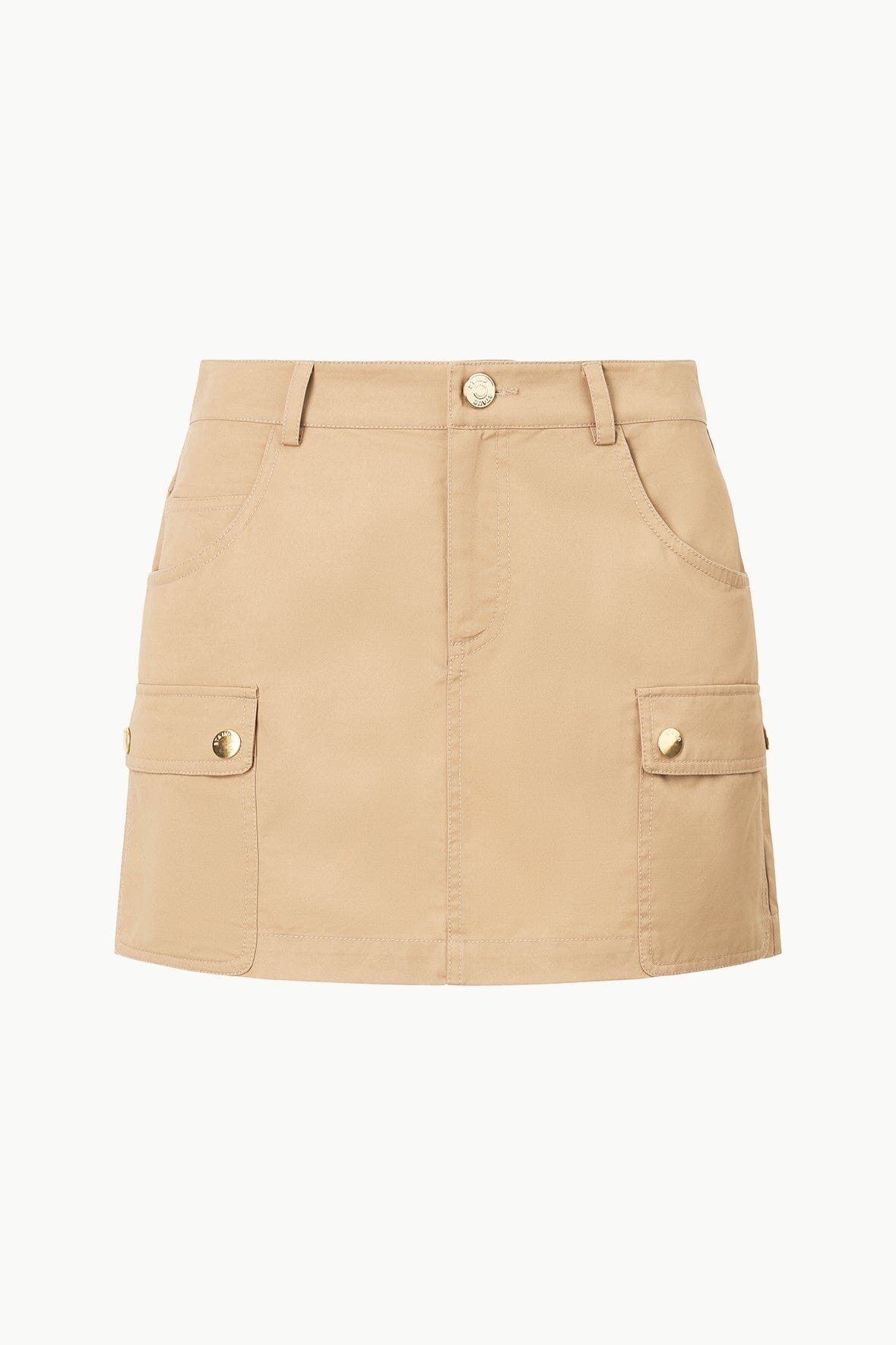 STAUD SAN CARLOS SKIRT KHAKI - 1
