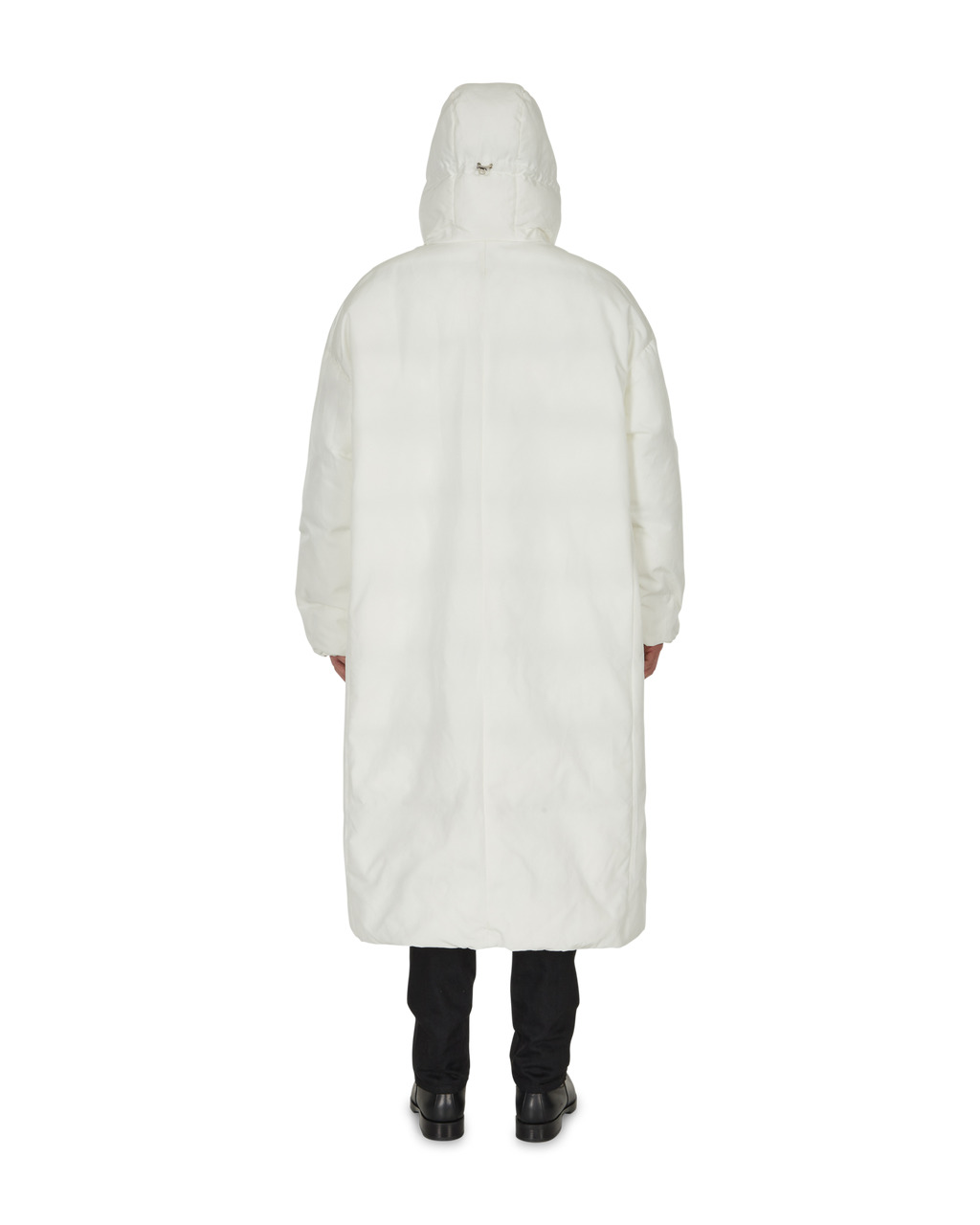 NYLON PULLOVER PUFFER COAT - 5
