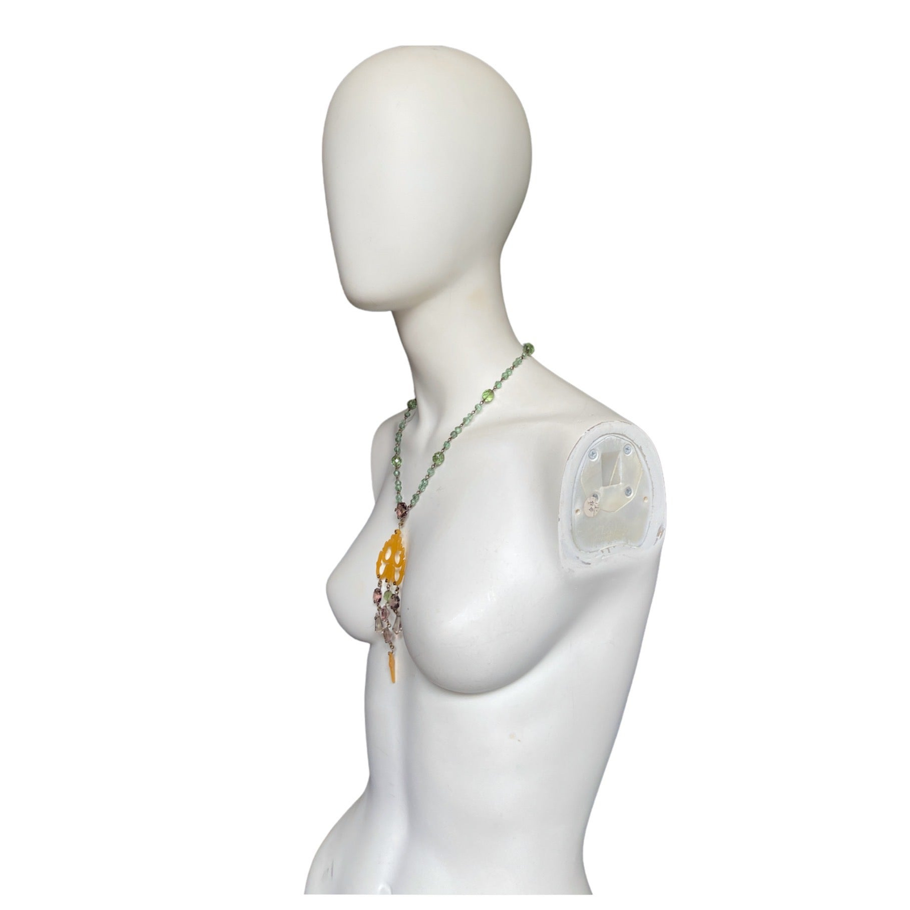 Jean Paul Gaultier Chandelier crystal necklace - 3