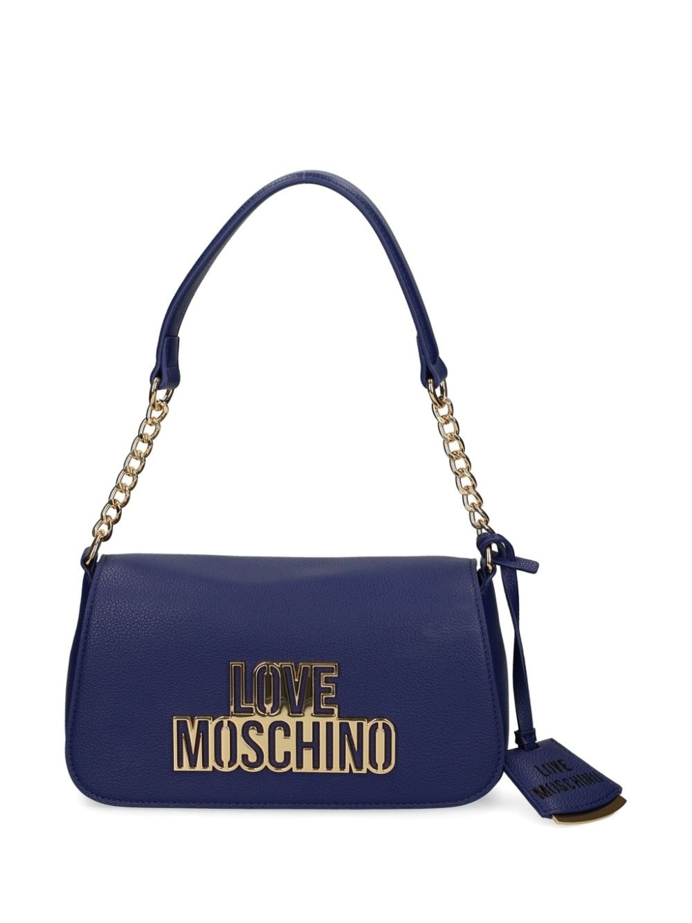 logo-plaque shoulder bag - 5