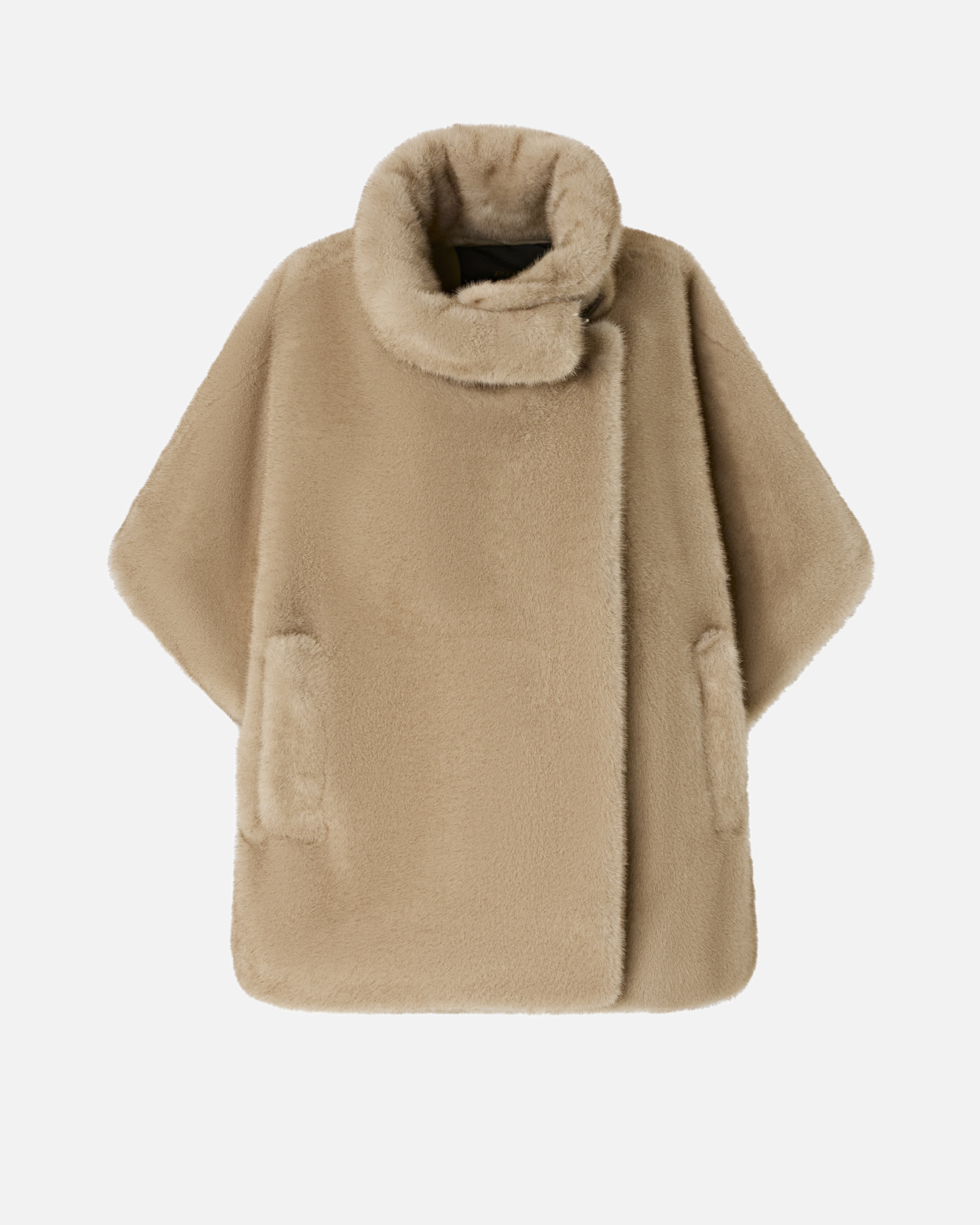 FAUX FUR CAPE - 1