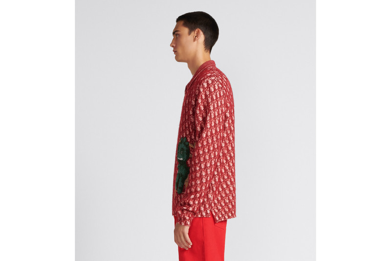 Dior DIOR AND OTANI WORKSHOP Long-Sleeved Polo Shirt outlook