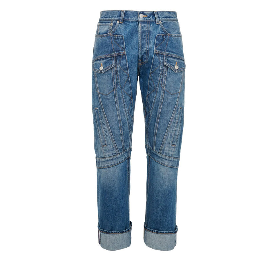Alexander Mcqueen Mid-Rise Straight-Leg Jeans - 5