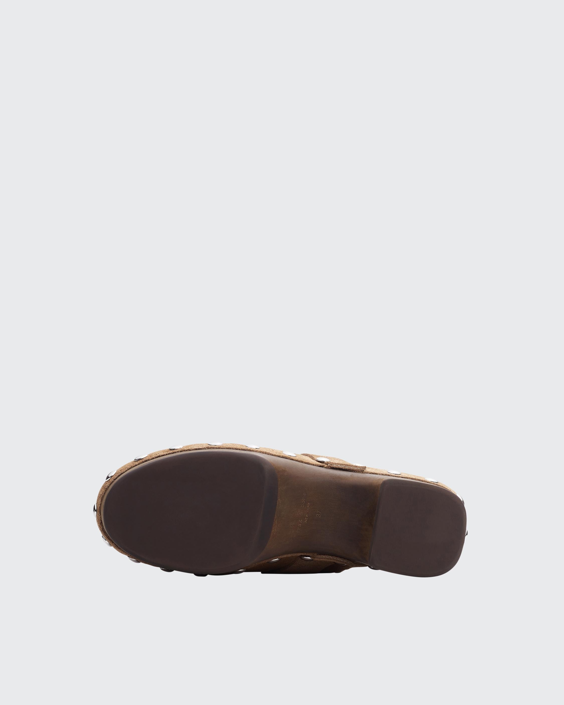 Johannes Clog - Suede
Heeled Clog - 5