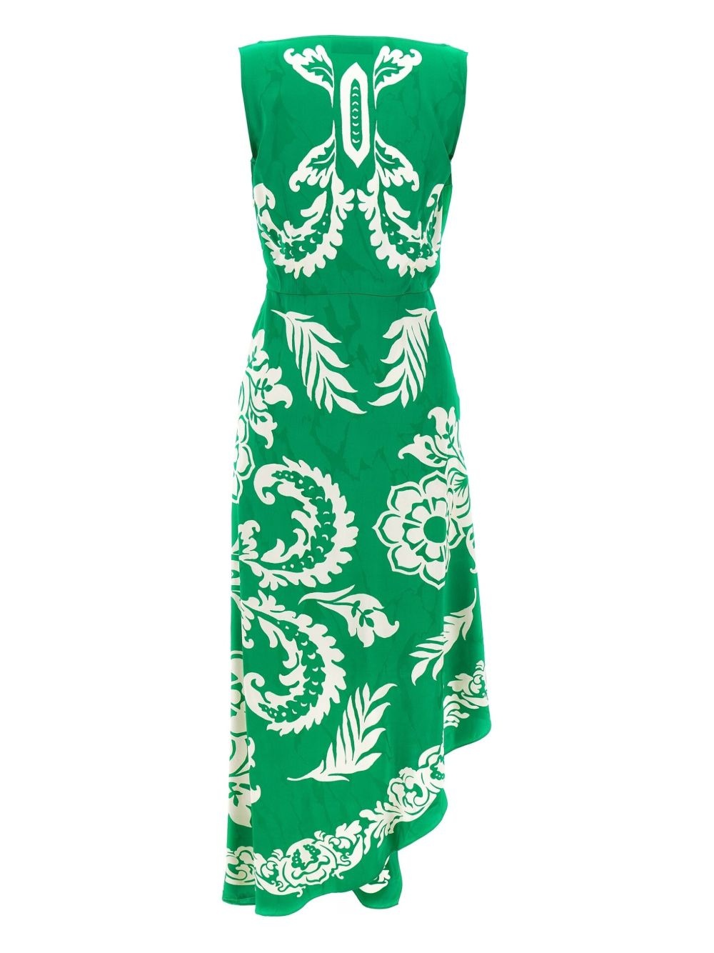 floral-print midi dress - 2