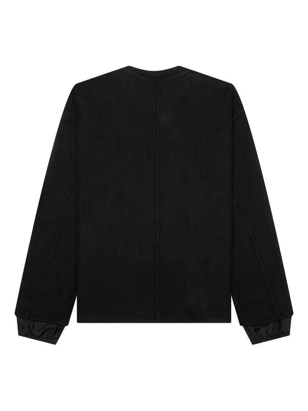 lined cuff sweatshirt - 2