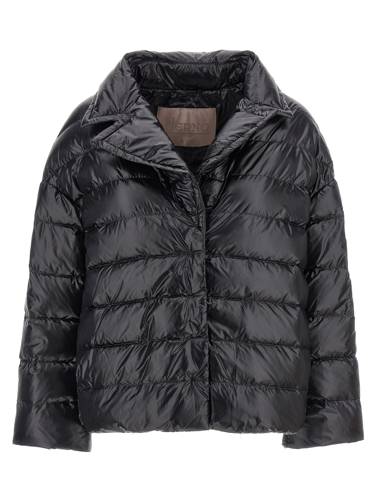 Hood Insert Down Jacket Puffer Jackets Black - 2