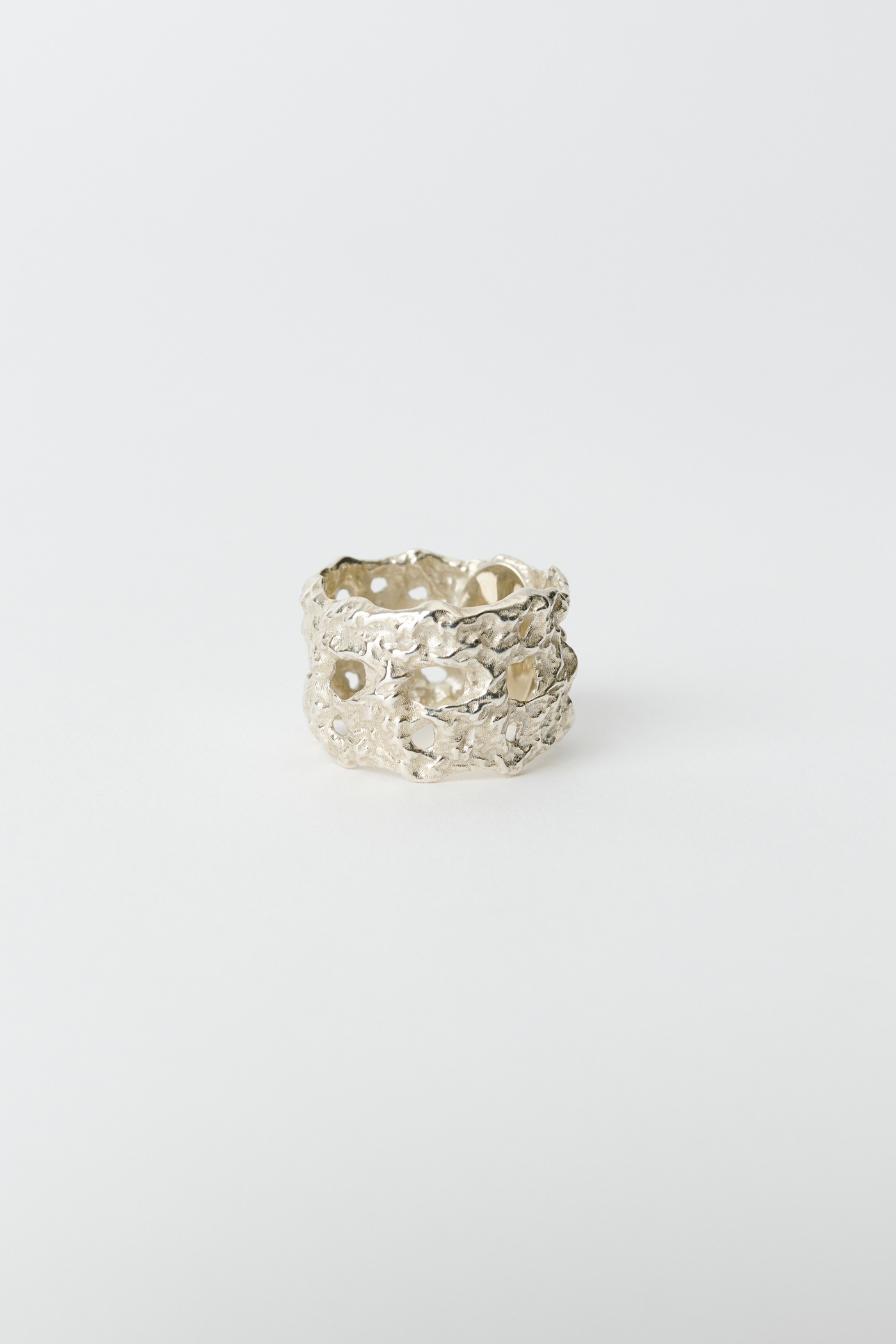 Abstract Lace Ring Sterling Silver - 4