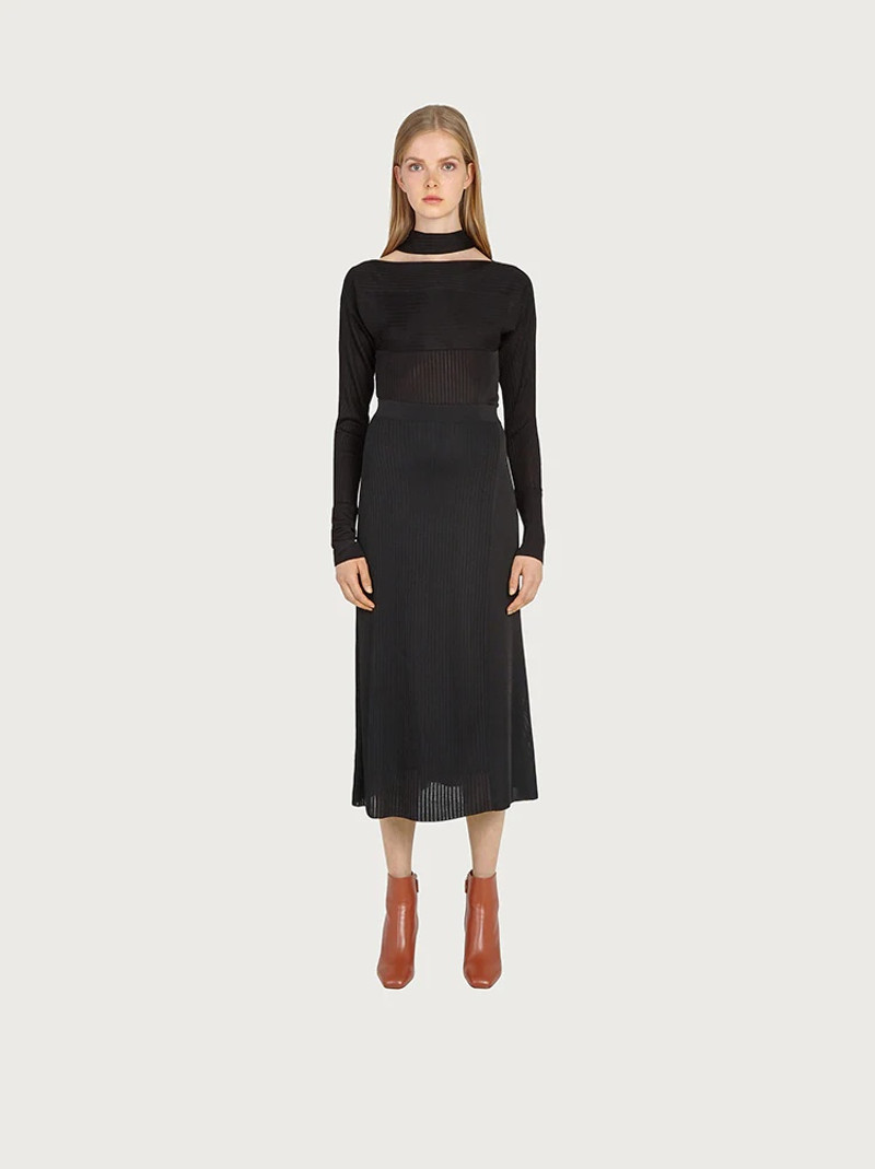 FERRAGAMO KNITTED SKIRT outlook