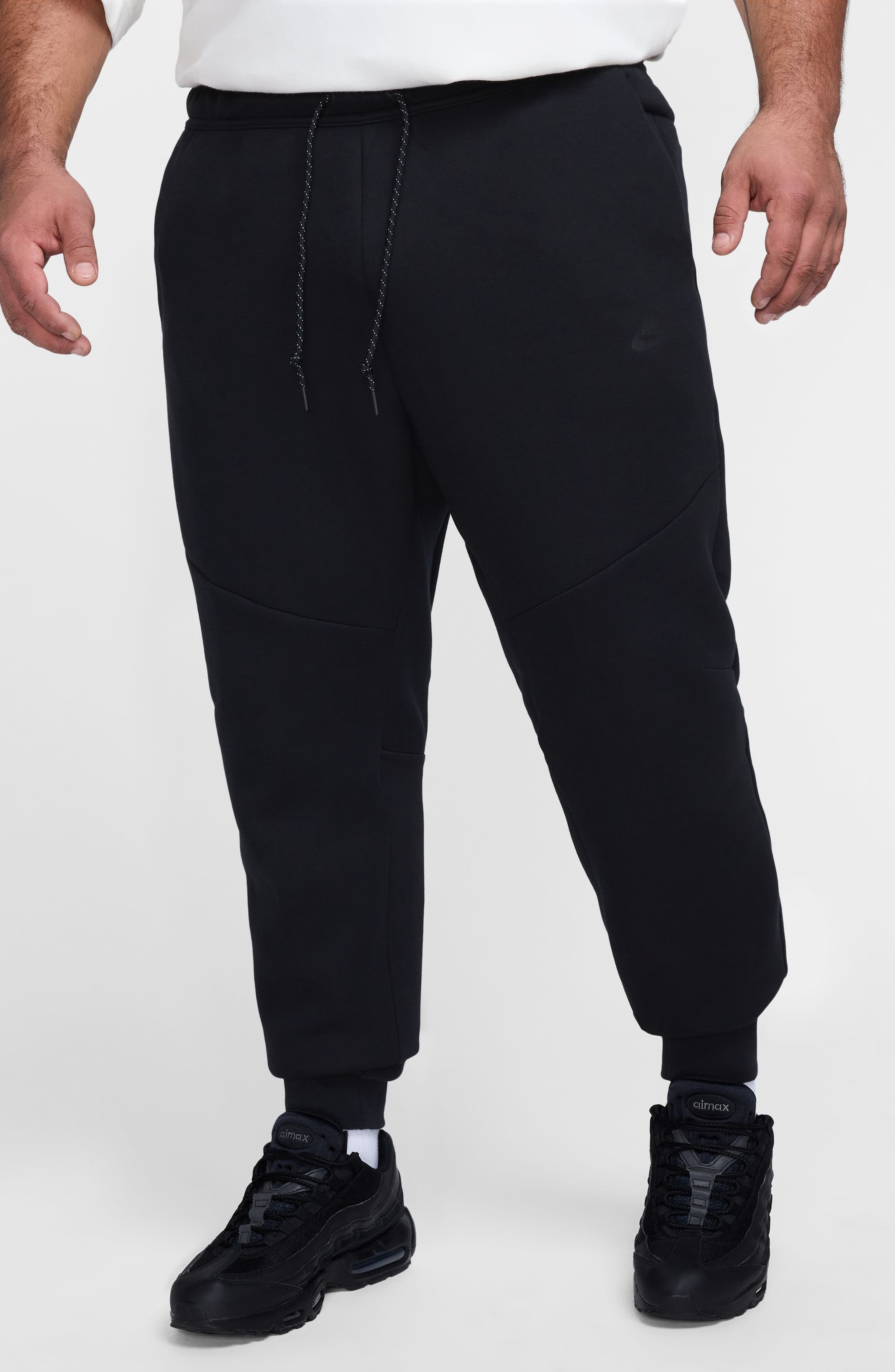 Nike Tech Fleece Joggers in Black/Black at Nordstrom - 3