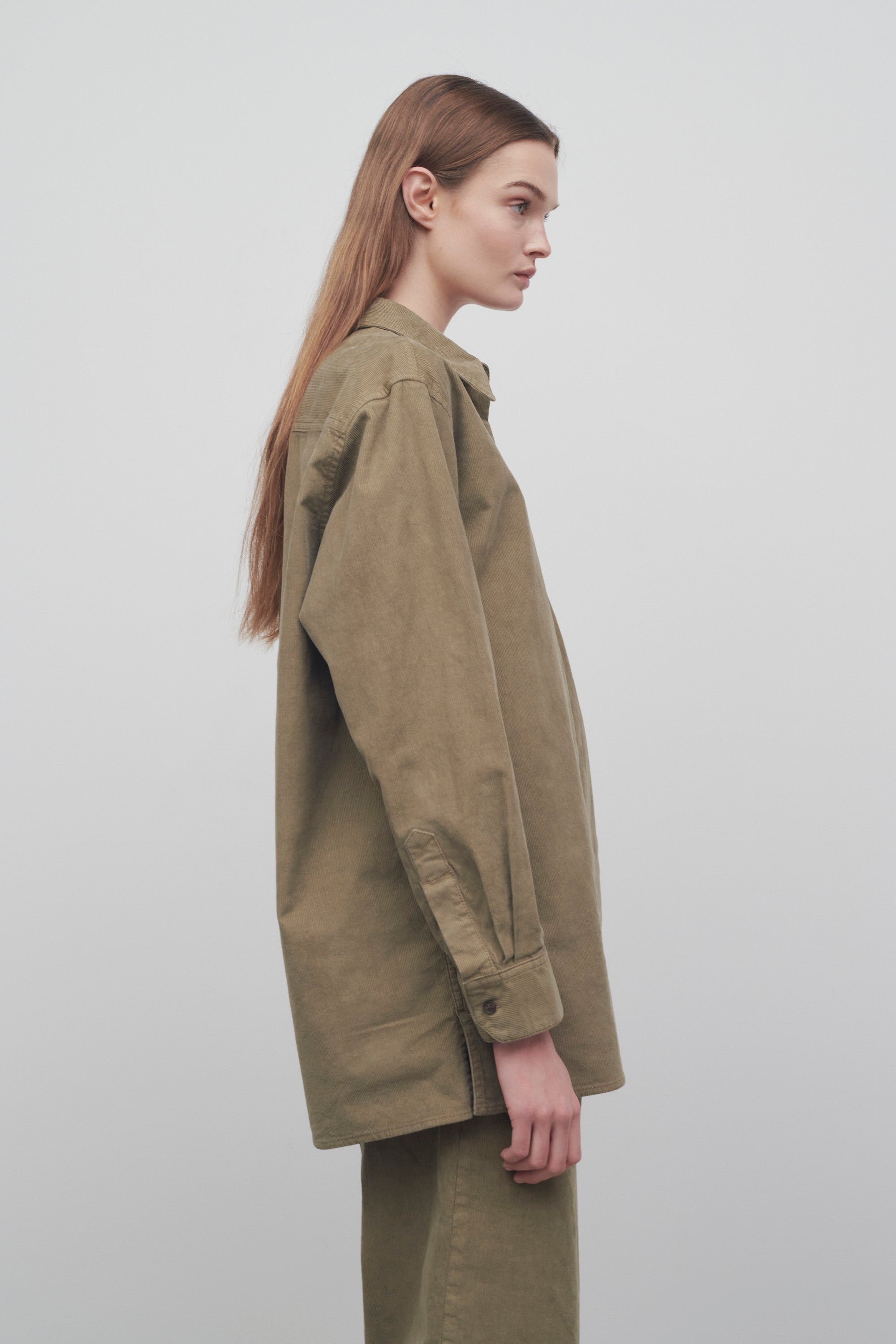 Idro Shirt in Cotton Corduroy - 4