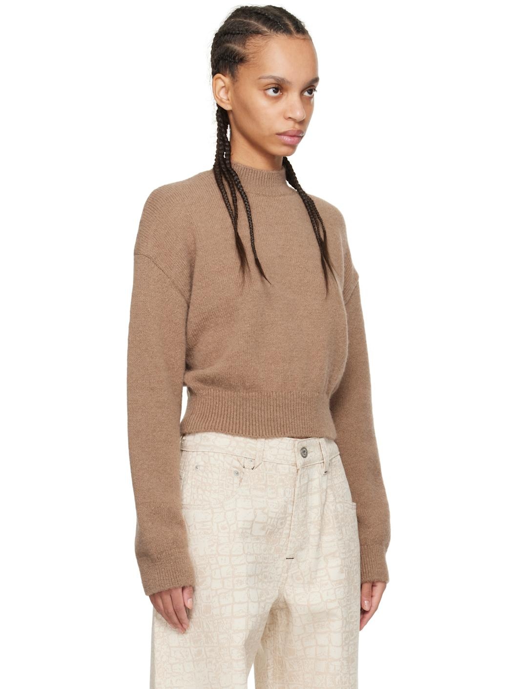 Brown 'The Jacquemus knit' Sweater - 2