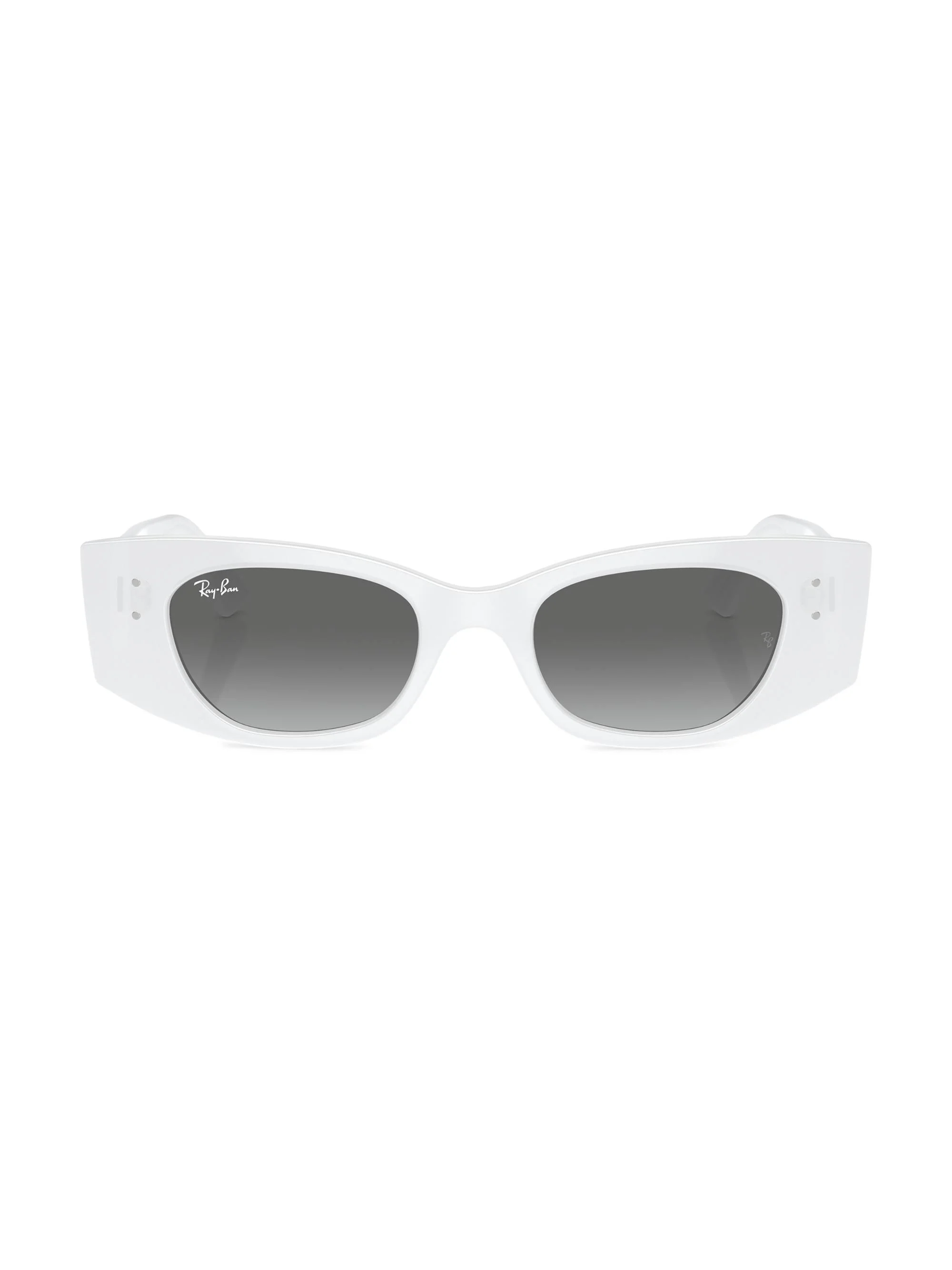 Women's RB4427 Kat 49MM Rectangular Sunglasses - White Grey Gradient - 1