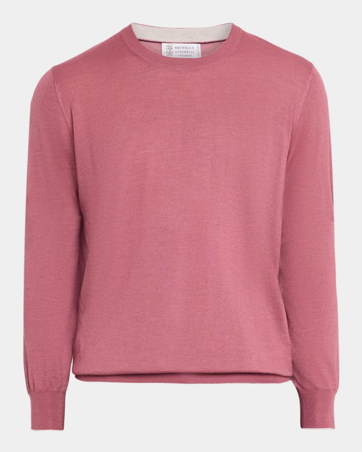 Men's Cashmere Knit Crewneck Sweater - 1
