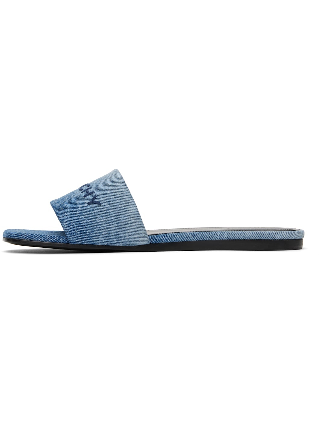 Blue 4G Flat Sandals - 3