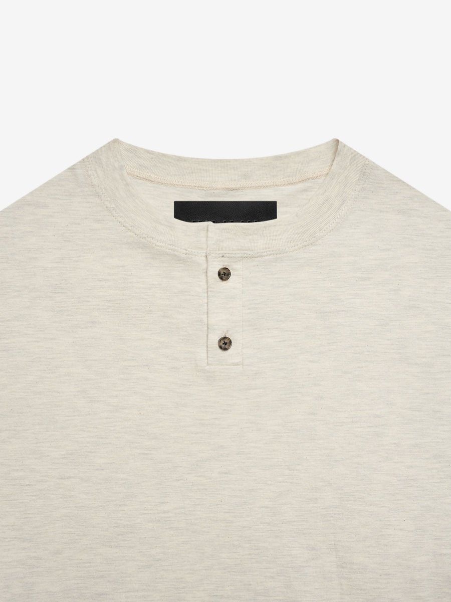 3/4 Sleeve Henley Tee - 3
