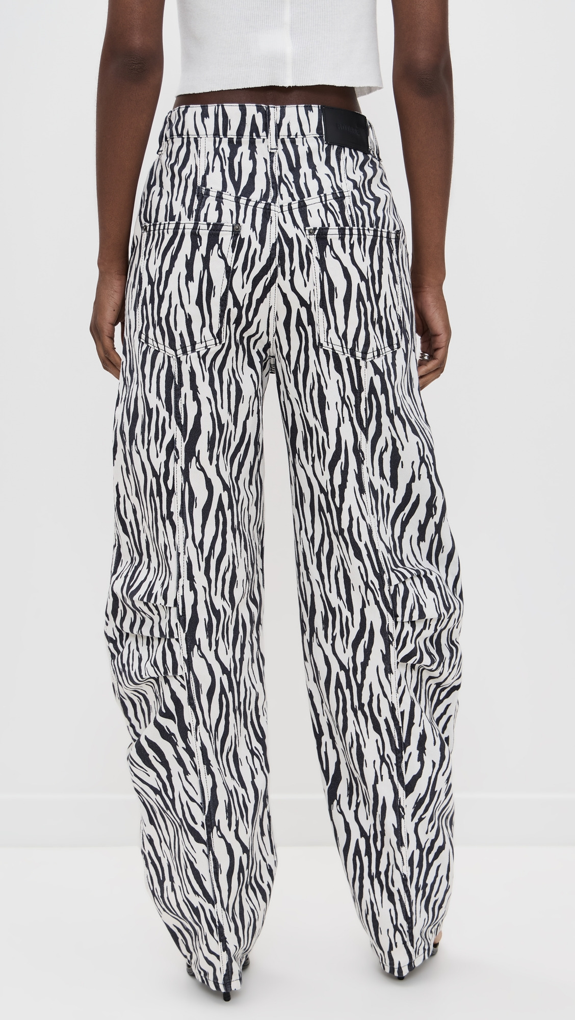 Printed Twill Cargo Pants - 2