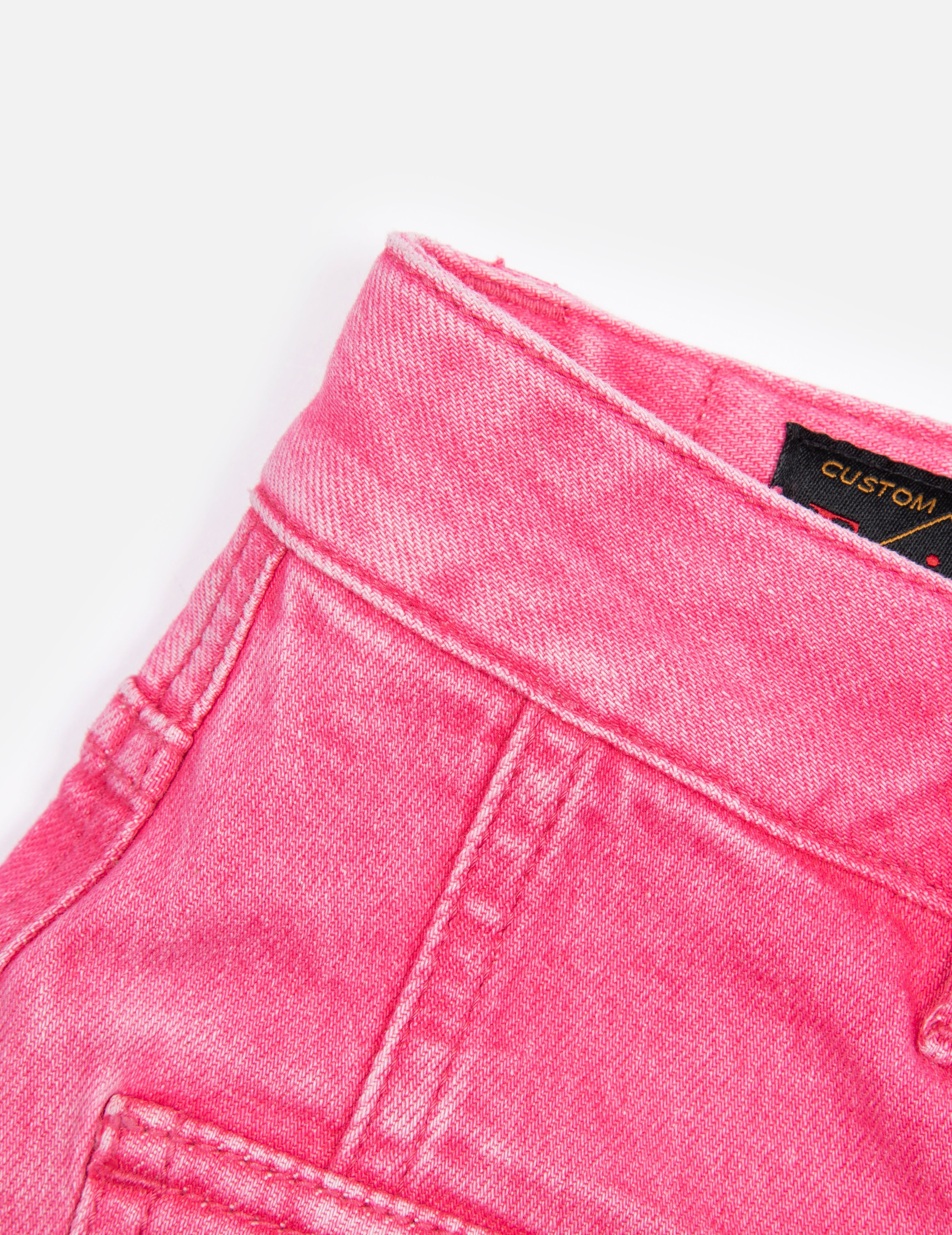 SEAGULL EMBROIDERY WASHED FASHION FIT SKORT - 4