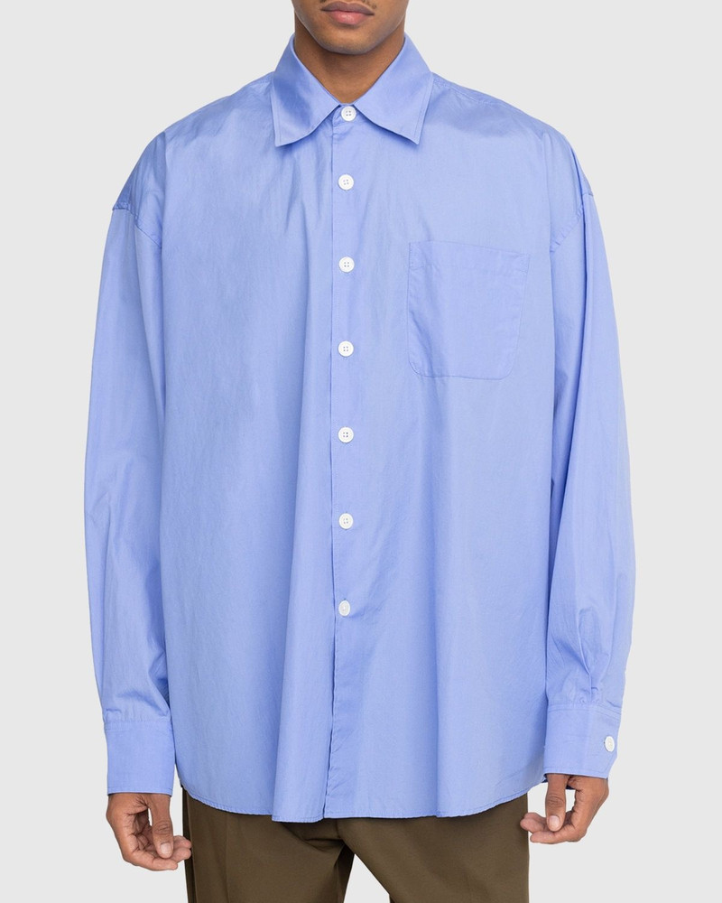 Our Legacy Our Legacy – Borrowed Shirt Blue outlook