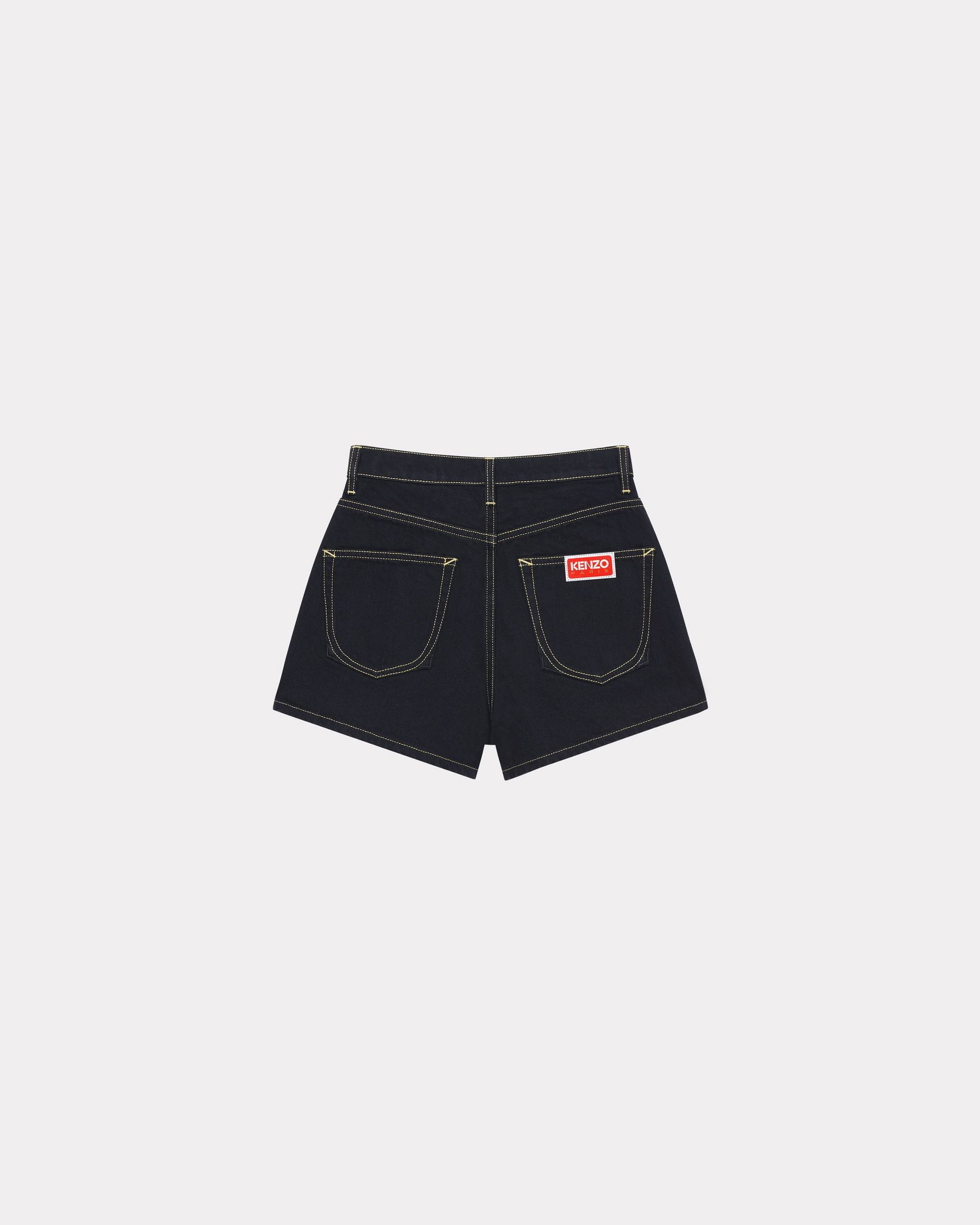 Denim shorts - 2