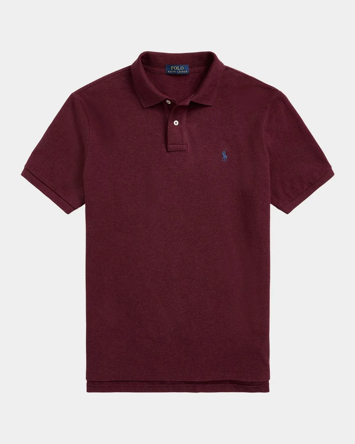 Men's Basic Mesh Polo Shirt - 1