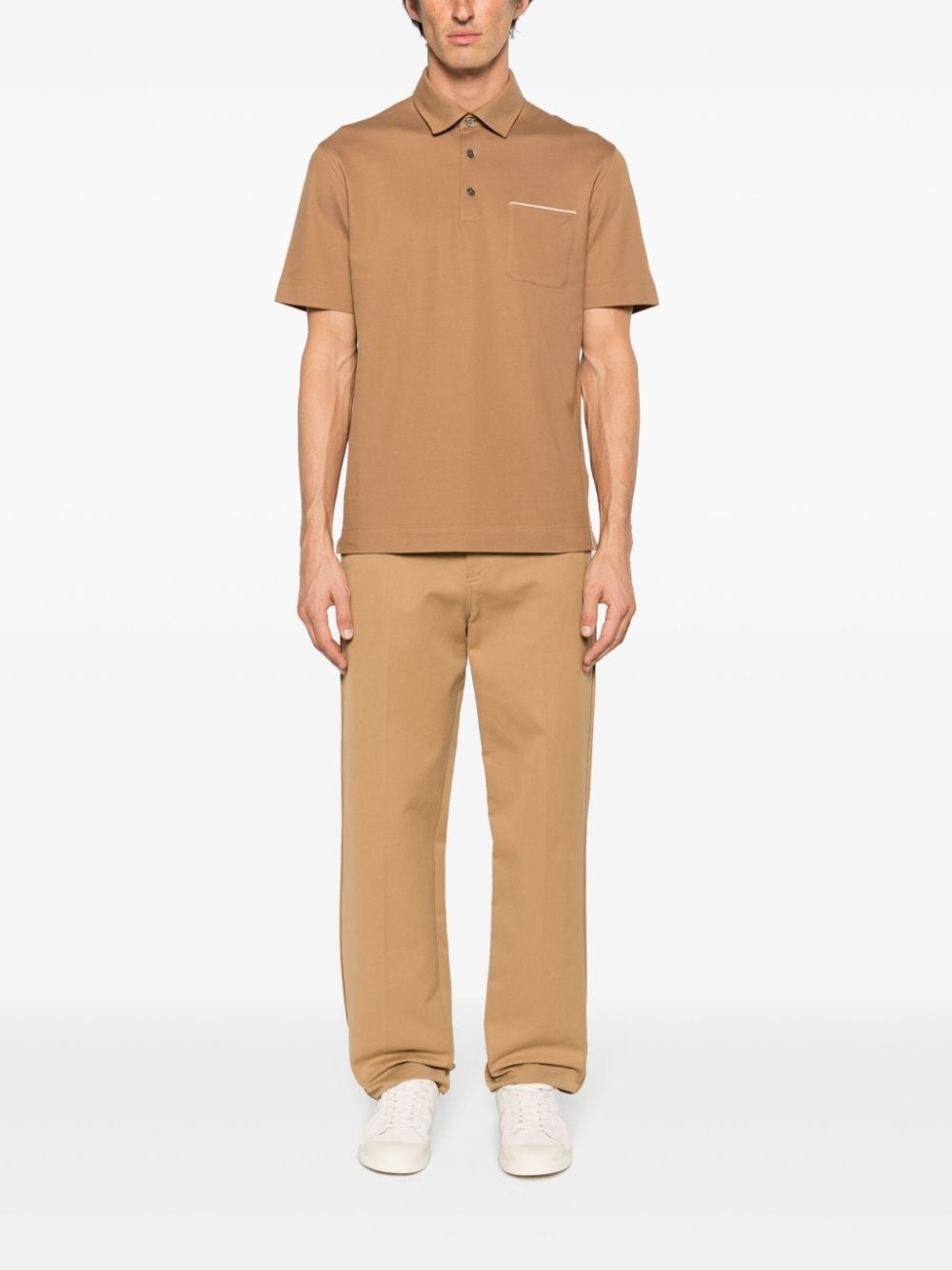 patch-pocket polo shirt - 2