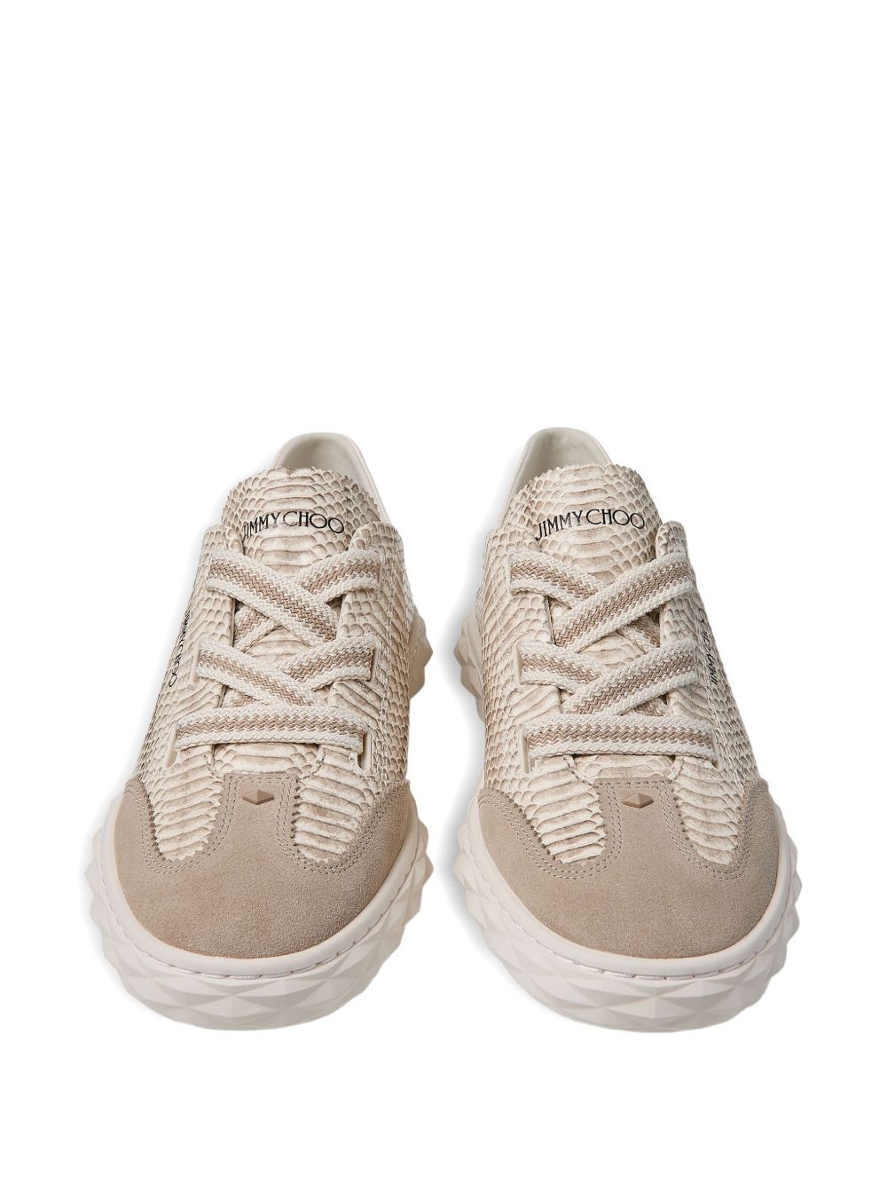 Diamond low-top sneakers - 4
