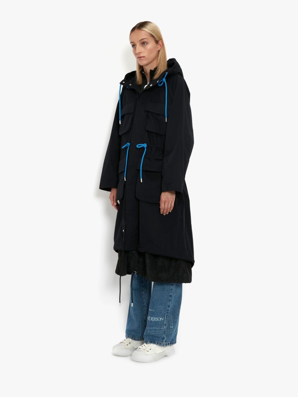 PATCH POCKET COTTON-BLEND PARKA - 3