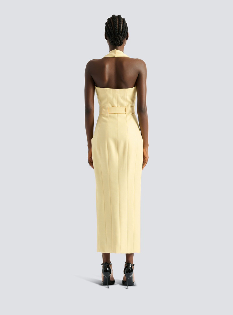 Long dress with belt 3