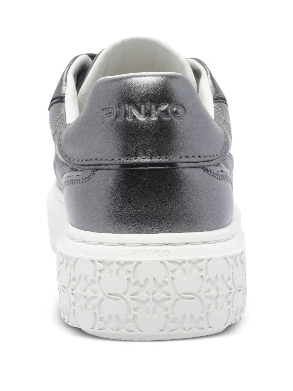 metallic platform sneakers - 3