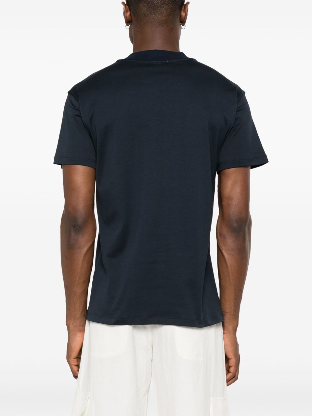 CREW-NECK COTTON T-SHIRT - 4