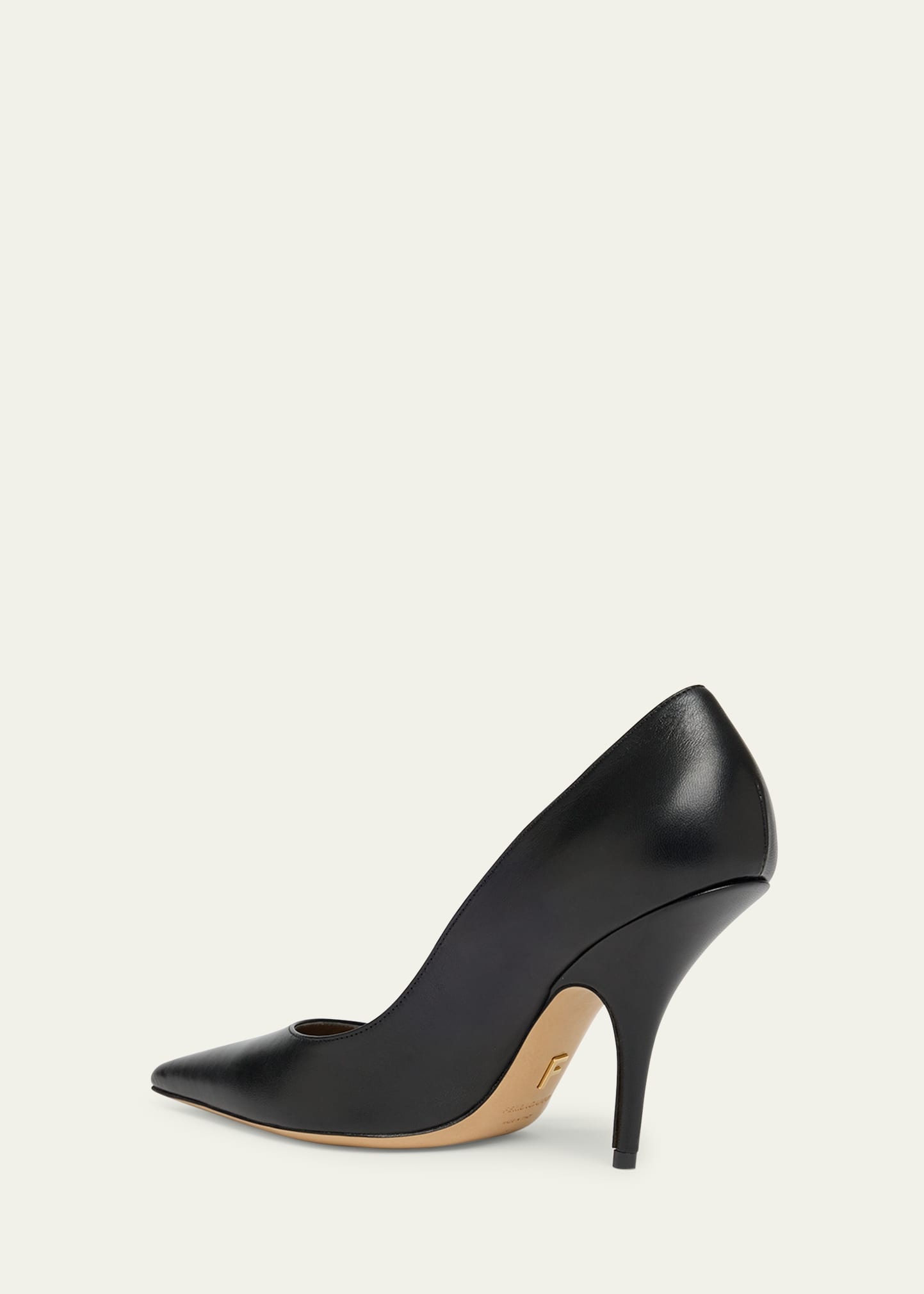Tulip Leather Side Strap Pumps - 2