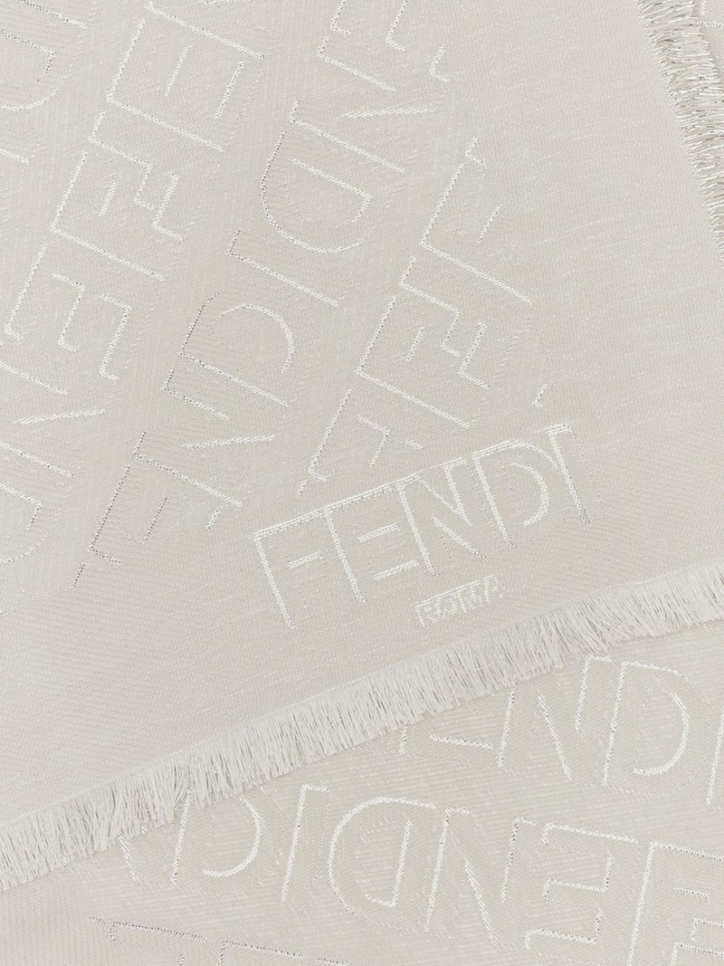 FENDI wool blend scarf outlook