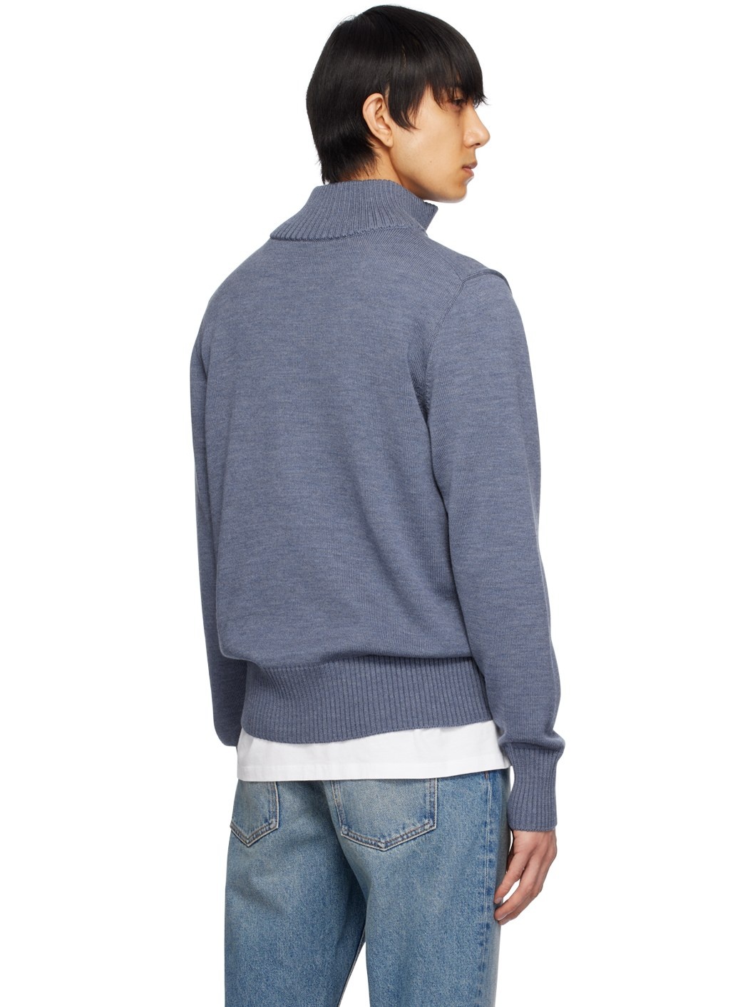 Blue Rosseau Sweater - 3