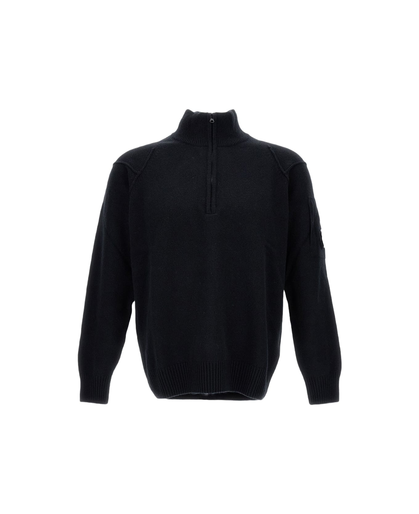 Polo Sweatshirt With Zip - 1