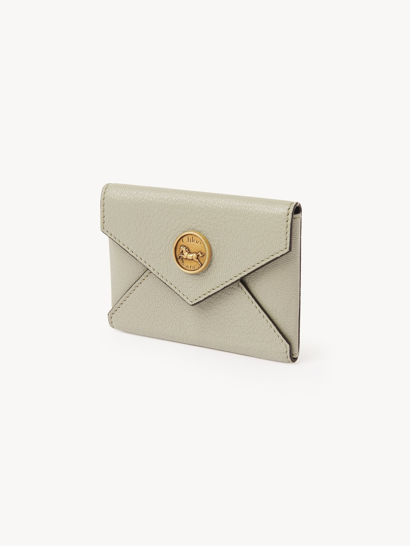 Chloé ENVELOPE CARD HOLDER IN GRAINED LEATHER outlook