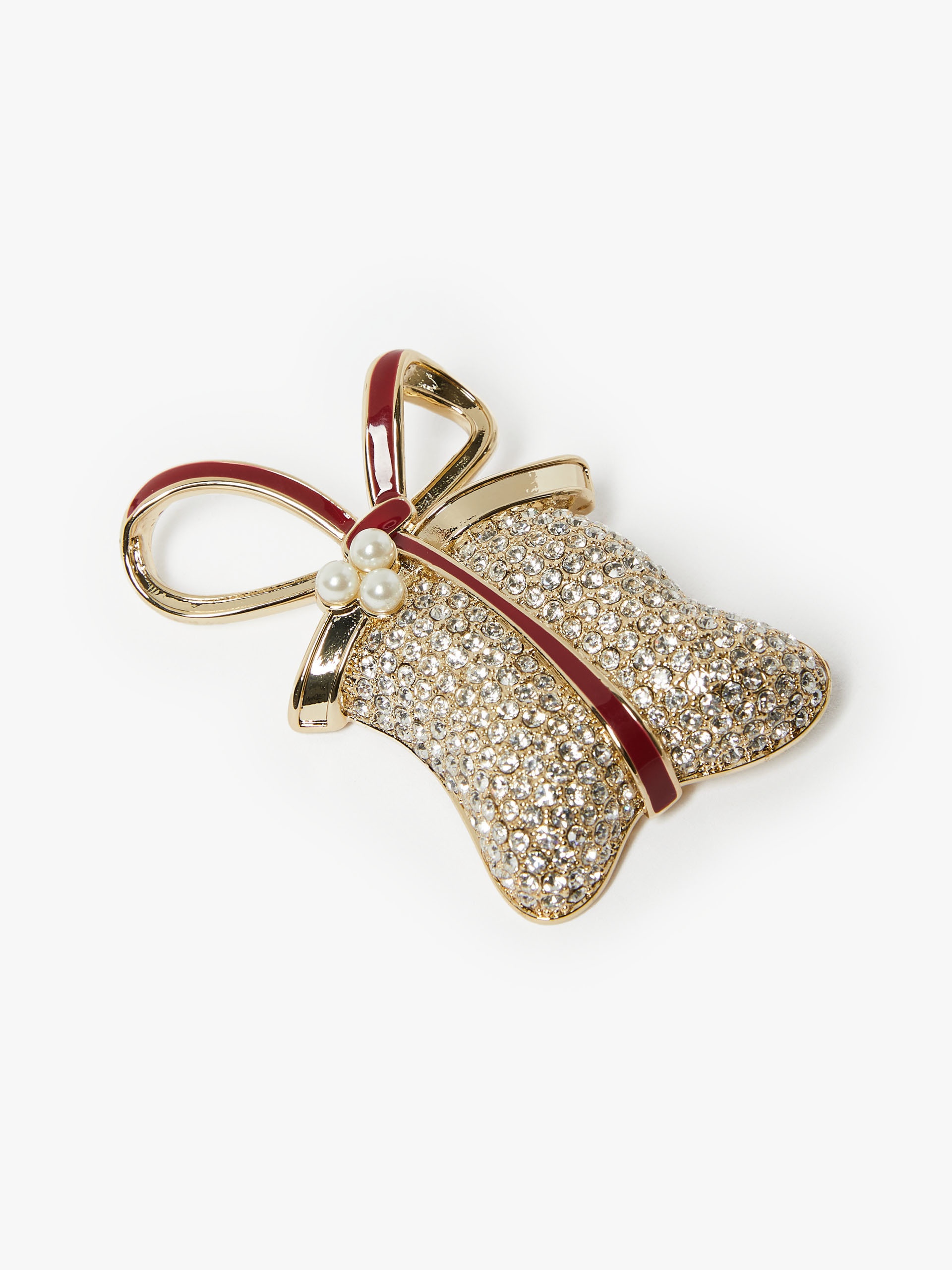 GIUDA Metal and glass brooch - 2