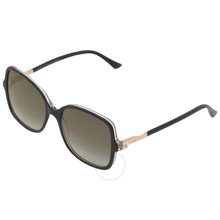 Jimmy Choo Grey Gradient Butterfly Ladies Sunglasses JUDY/S 0807/FQ 57 - 3