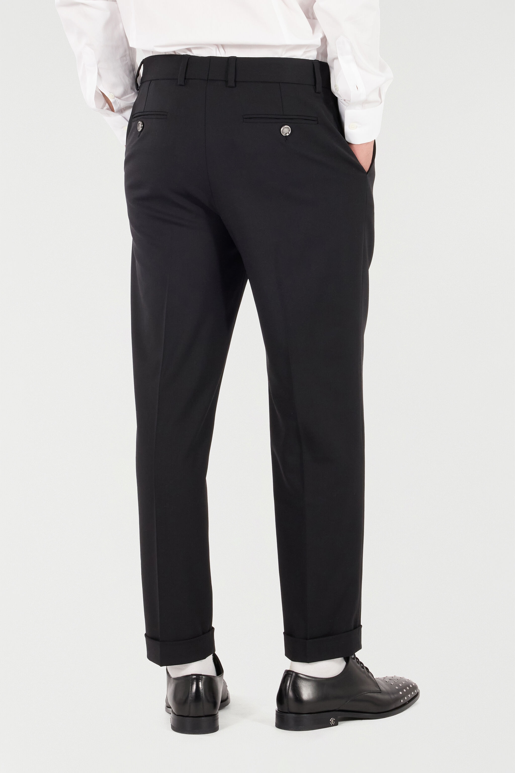 Stretch Wool Pants - 4
