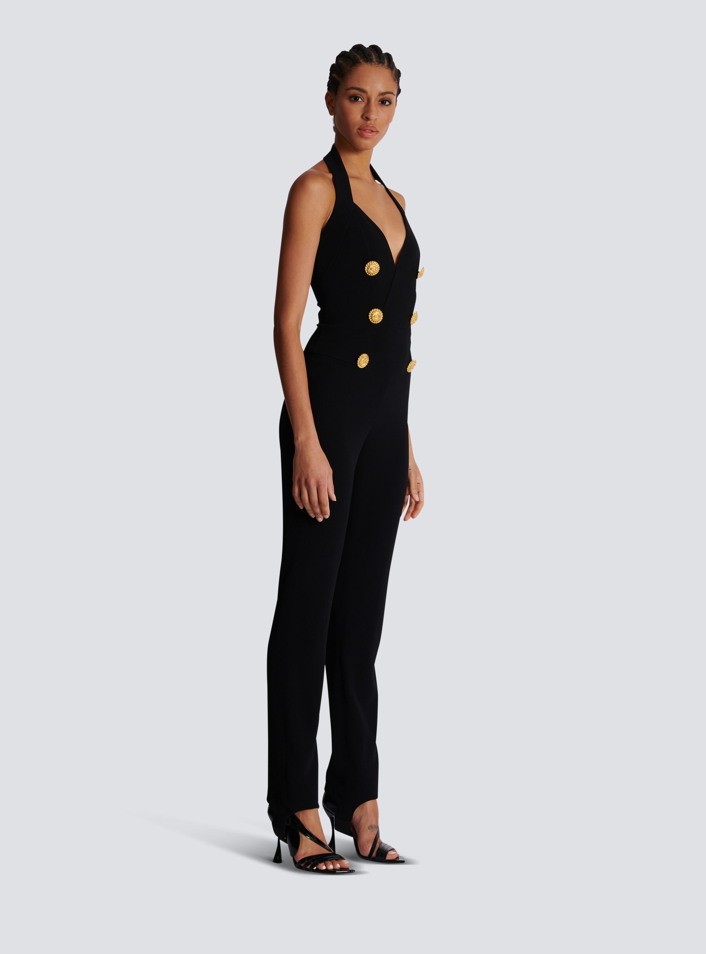 Crepe tailored jumpsuit - 3