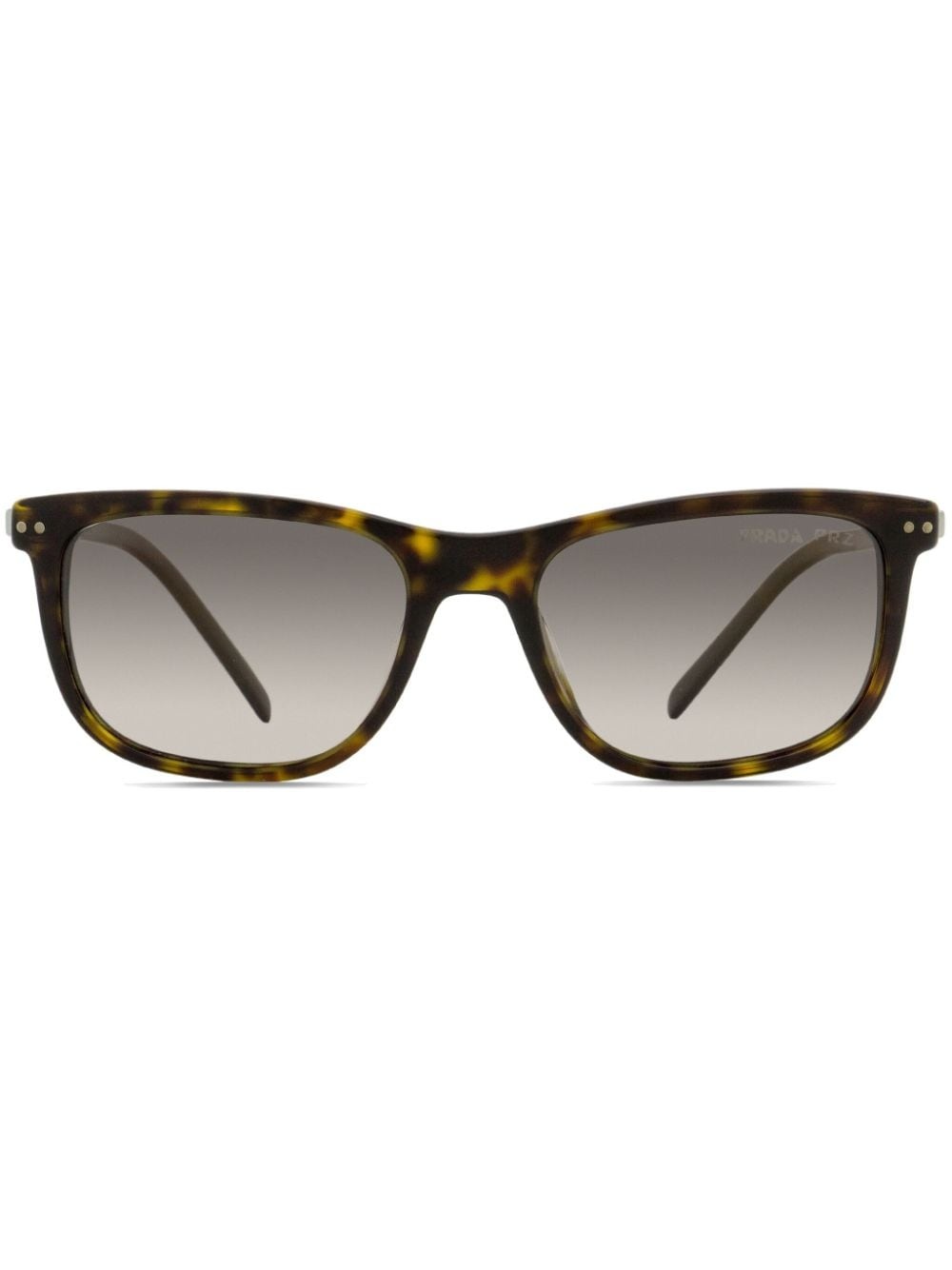 logo-print square-frame sunglasses - 1