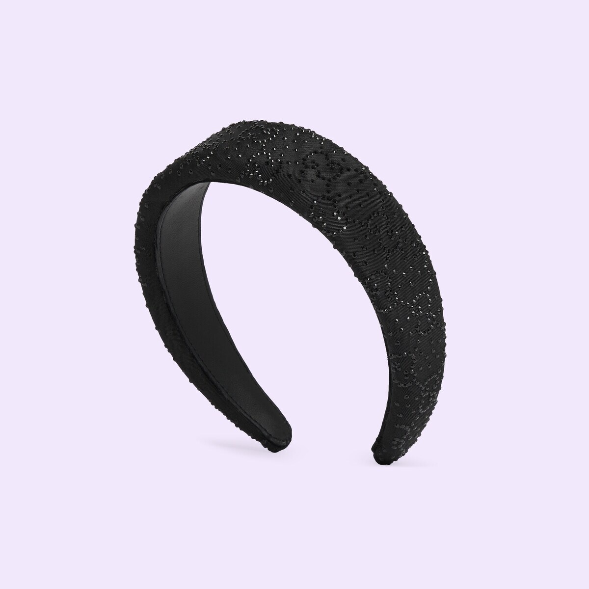 GG crystal moiré headband - 2
