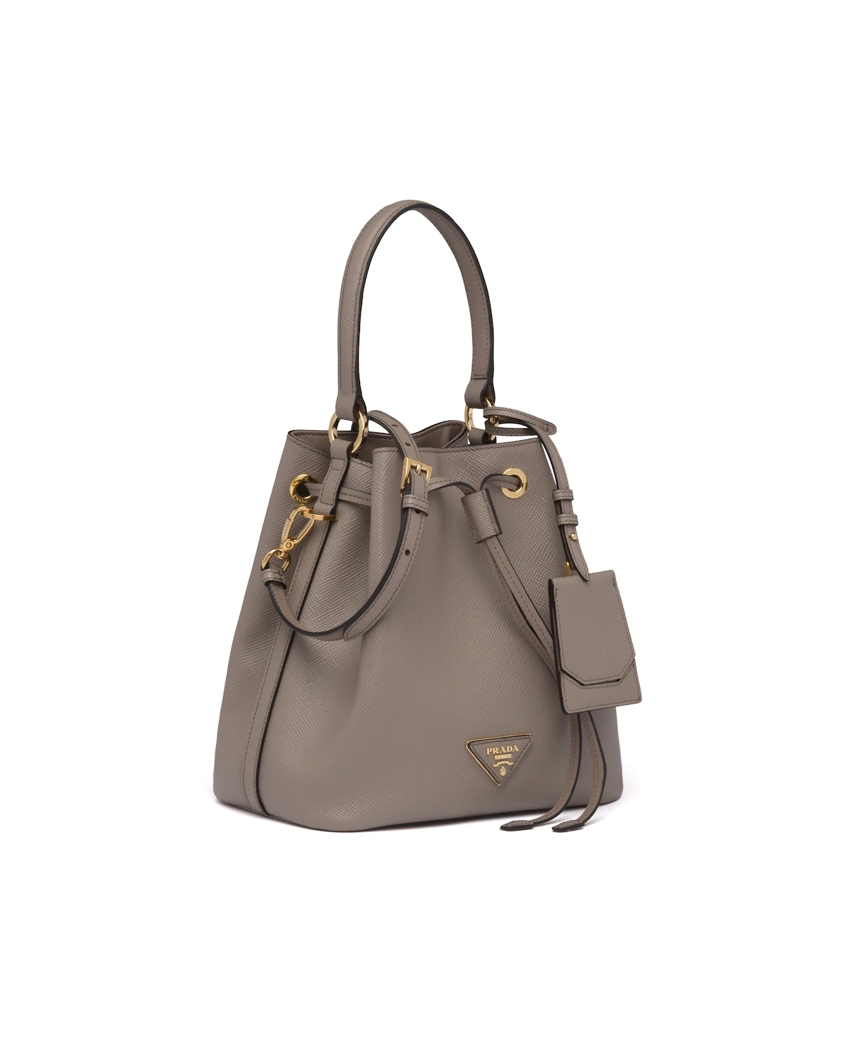 Saffiano Leather Bucket Bag - 3