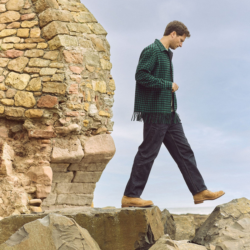 Navvy™ - Peanut Papillon Calf Suede 5