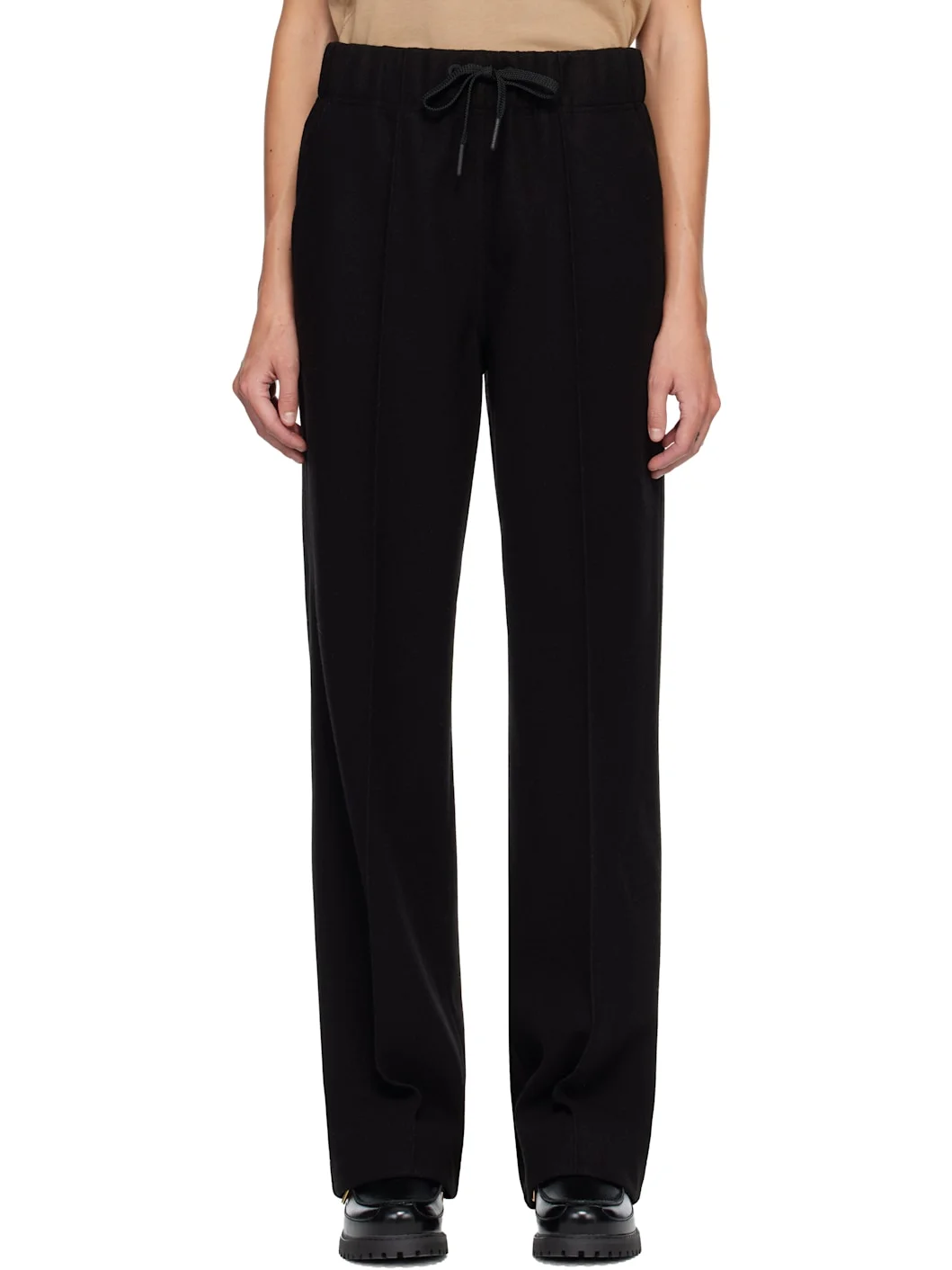 Black Logo Sweatpants - 1