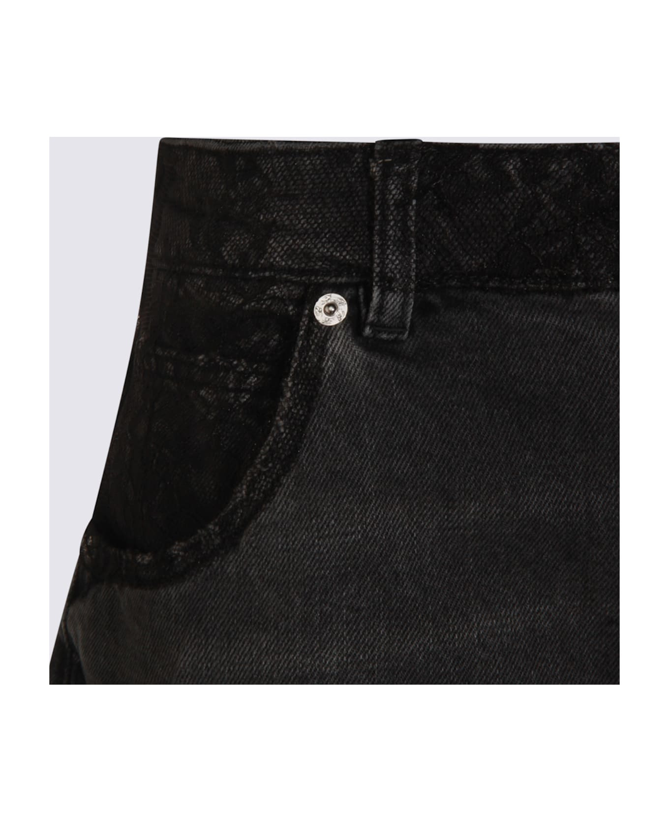 Grey Denim Jeans - 3